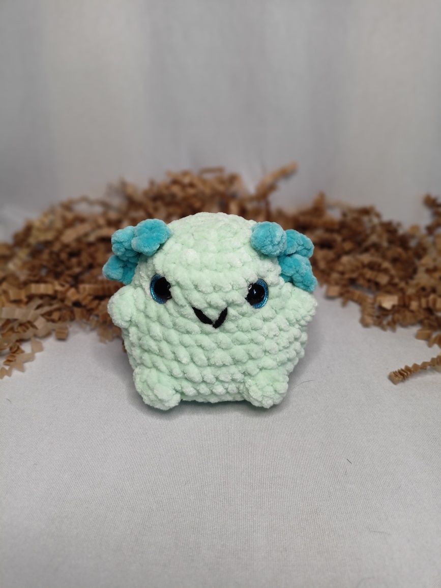 Miętowy axolotl - moni_misie
