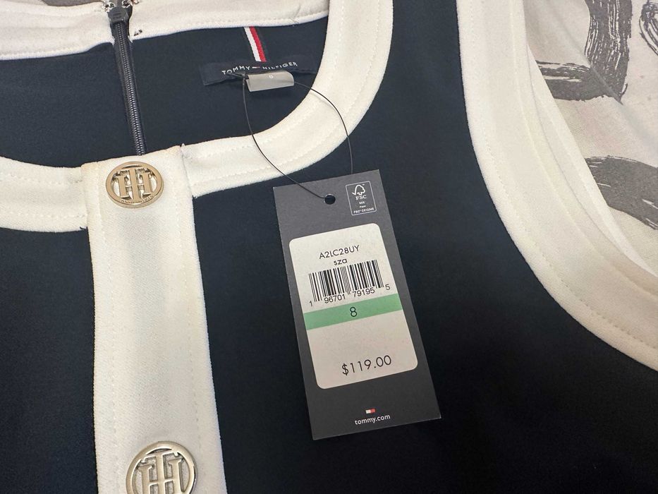 Жіноча абсолютно нова темно-синя сукня Tommy Hilfiger - розмір S