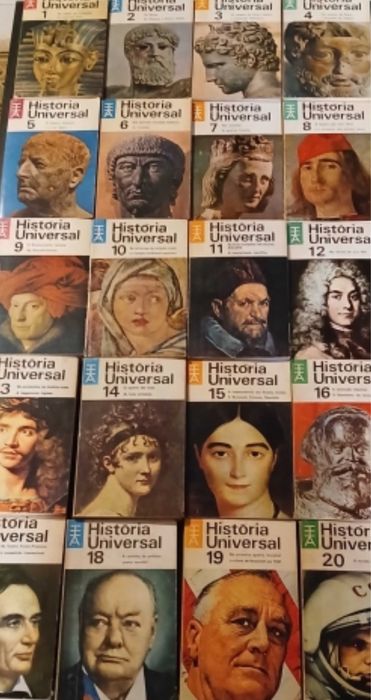 História Universal Coleção incompleta