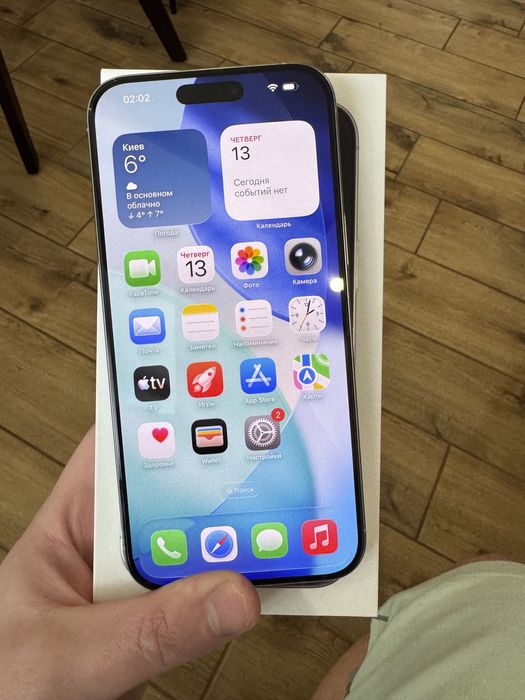 Iphone 16 Pro Max 256 White Titanium Never E-sim