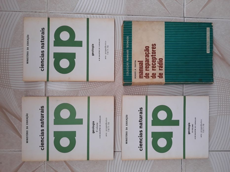 Livros diversos técnicos e de ciências