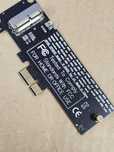 Adapter PCI-E do 12+16 pin SSD mac (V11)