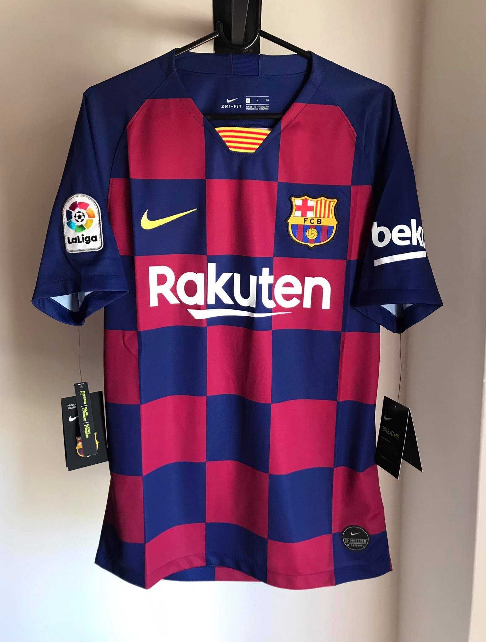 dry fit Barcelona la liga futebol camisola oficial Calças Nike dri fit