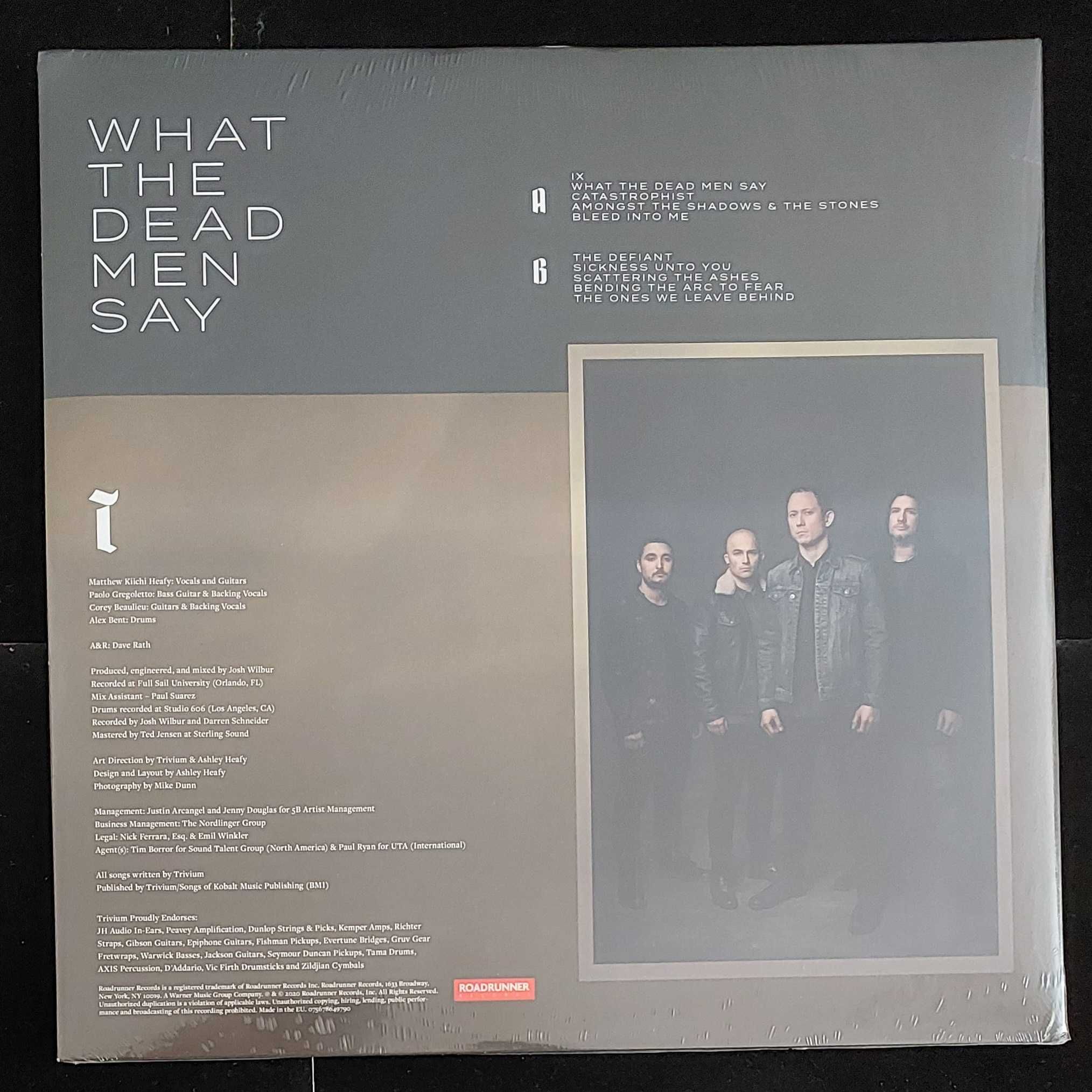 Trivium - What The Dead Men Say 2020 Вініл (чорний)