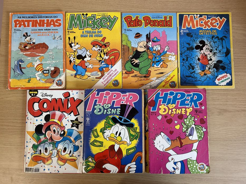 Bandas Desenhadas Antigas da Walt Disney