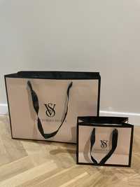 2 torby papierowe Victoria’s Secret duża i mała