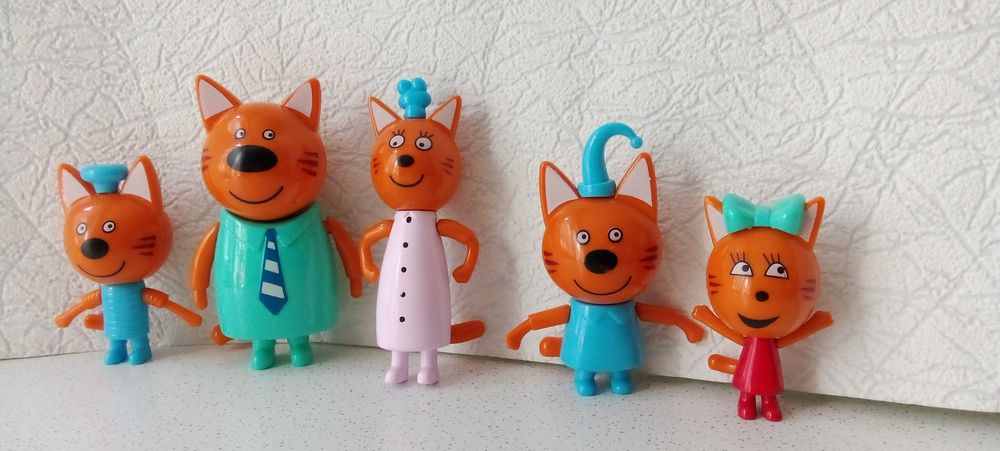 Три кота Герои мультфильма