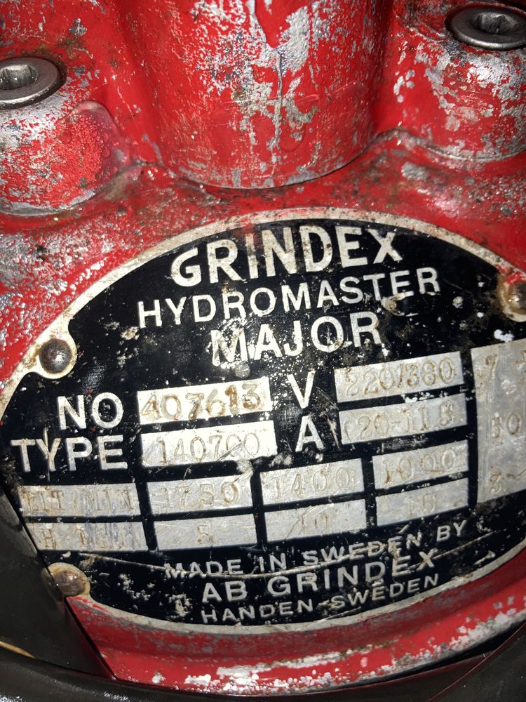 Bomba Grindex Hydromaster Major