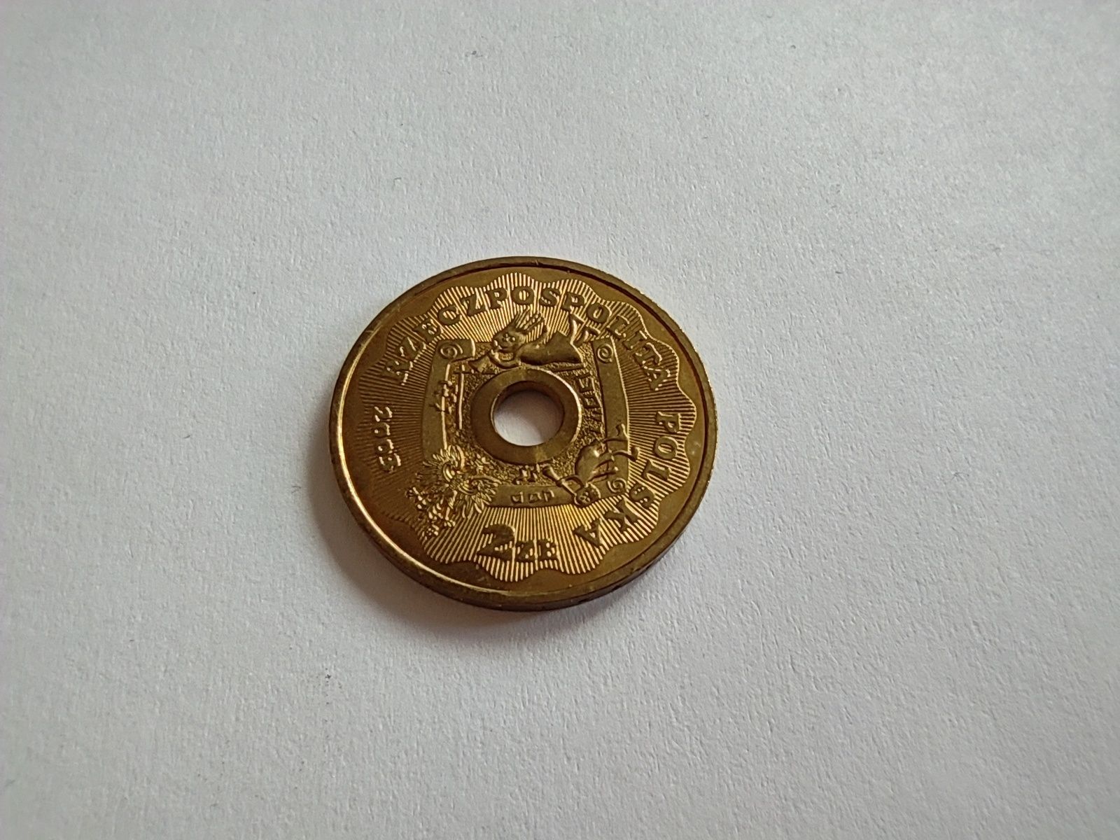 Moneta kolekcjonerska 2 zł. Wielka Orkiestra Świątecznej Pomocy 2003r.