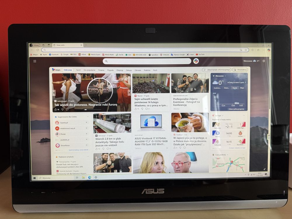 Komputer Asus Aio ET2221A 22” Windows 10 Home