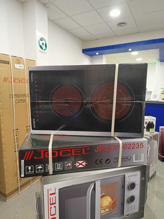 Placa Vitrocerâmica Encastre 2 Zonas Jocel