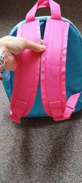 Plecak niebieski atomówki