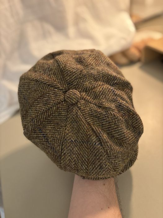 Elegancki kaszkiet Harris Tweed