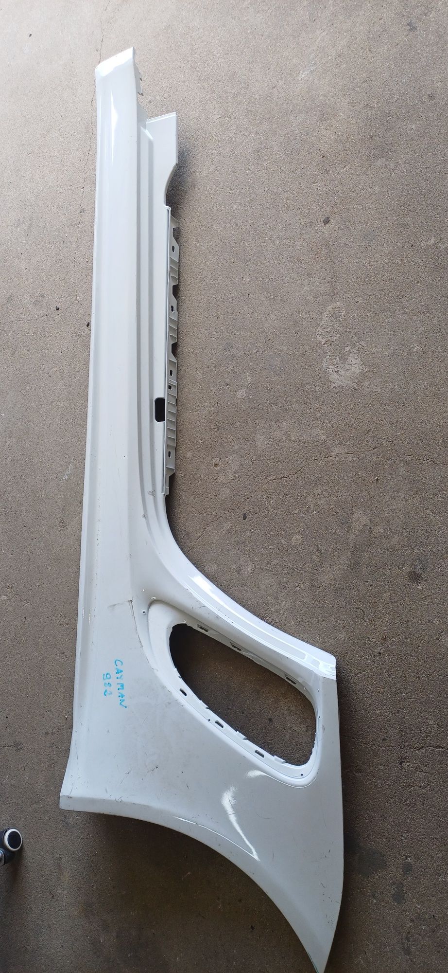 Nakladka listwa progowa porsche cayman 982