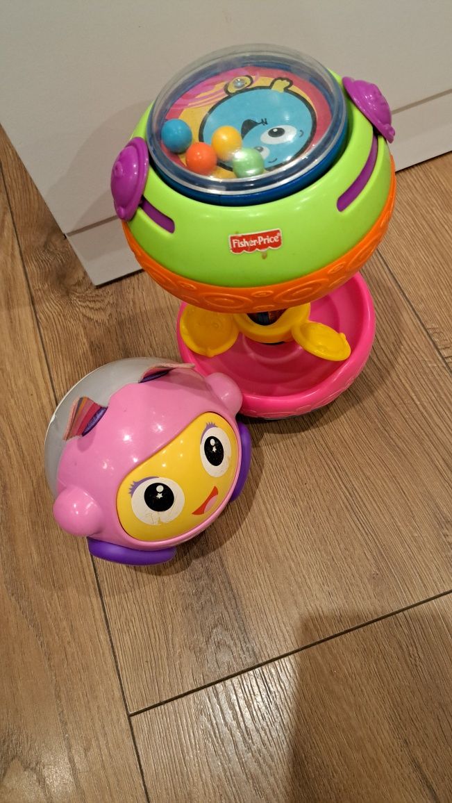 Fisher Price kula i walec do raczkowania