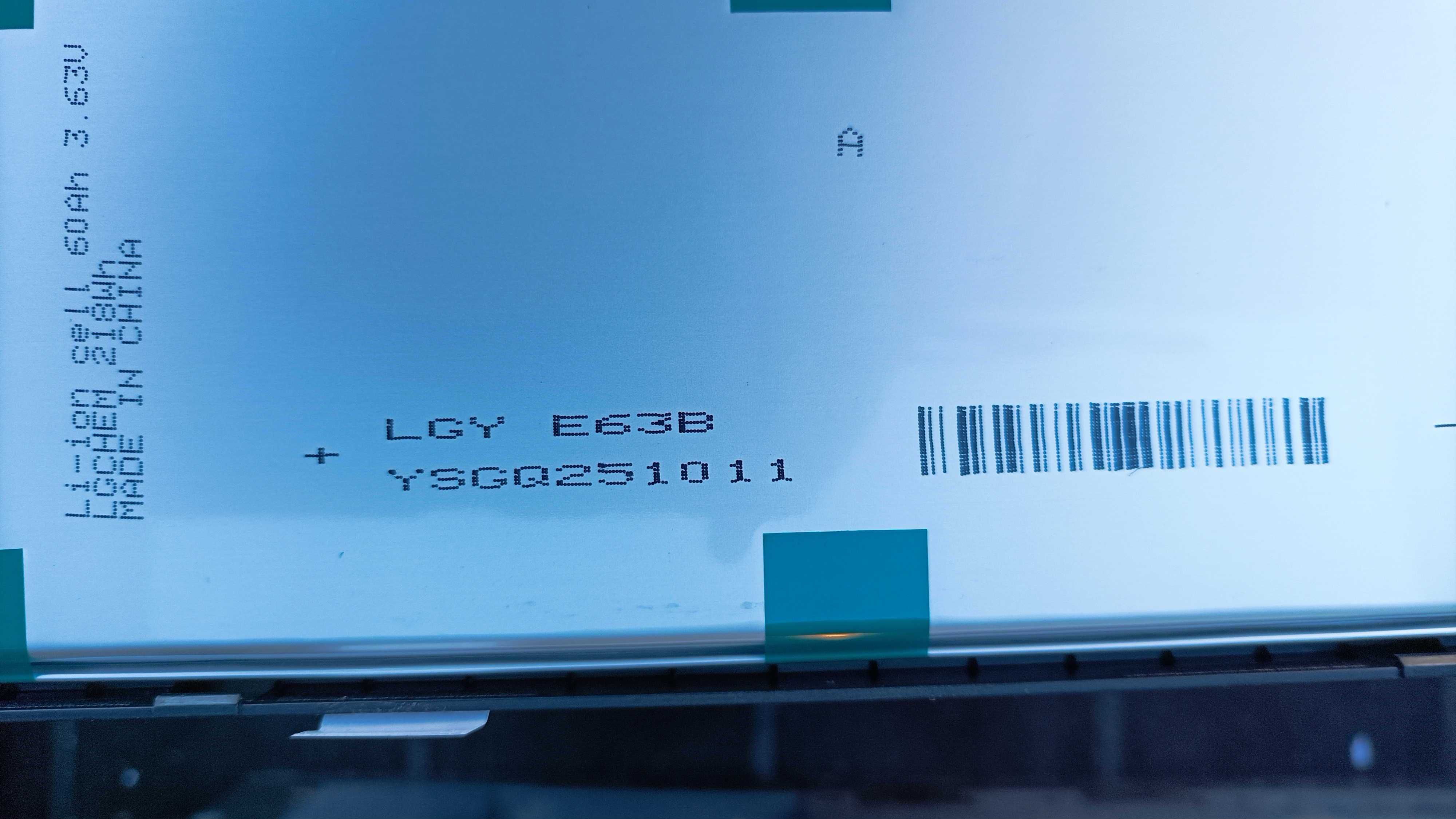 Bateria li-ion 180Ah LGchem  ogniwa LGY E63B