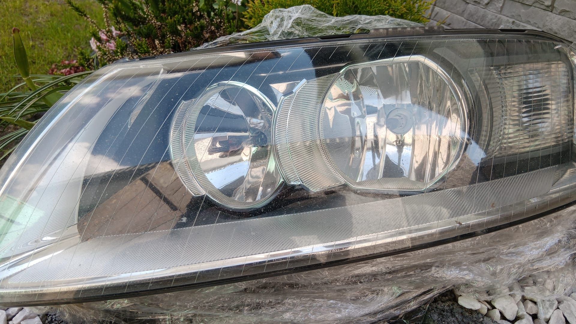 AUDI A6 C6 lampy przednie komplet UK