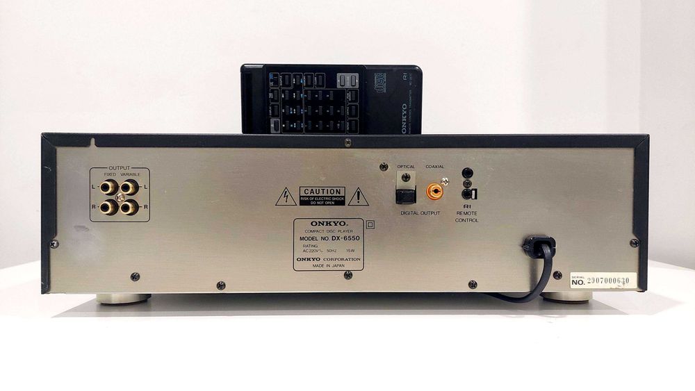 Leitor CD "High-End" ONKYO Integra DX-6550 (ACCU-PULSE DAC) + Comando