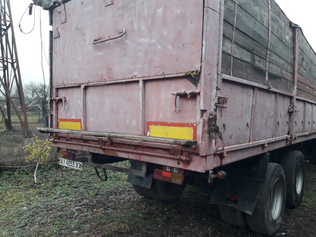 Терміново Маз з напівпричипом.Продаж або обмін