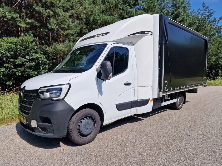 Renault Master 10 EP,TWINCAB, SALON POLSKA, nowa plandeka ,Burto Firana, poduszki,  Renault Master , TwinCab, poduszki, regulacja, gotowy do pracy