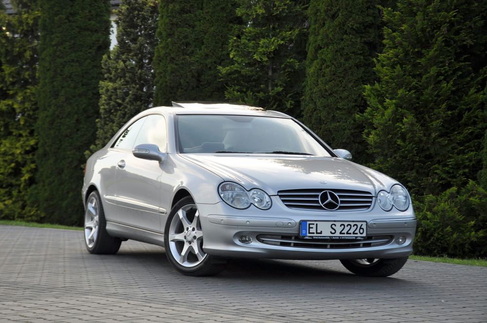Mercedes-Benz CLK 1.8 Kompressor(163KM)*Klima*EL.Szyberdach*2xParktronic*Serwis*Niemcy*