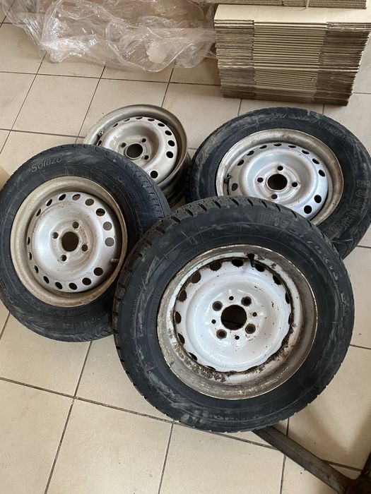 Диски с резиной R13/Lanos/Sens/Vaz/Ваз/4*100