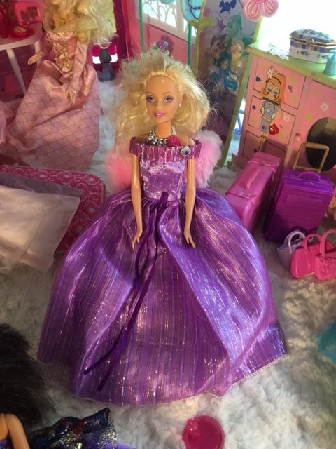 Barbie z Bajki Księżniczka Mikołajki Gwiazdka Vintage