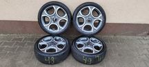 Alufelgi KIA 4X100 z oponami 175/50 R15 lato czujniki