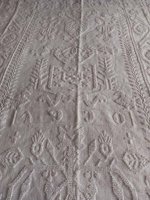 Colcha antiga "Coroa do Rei"