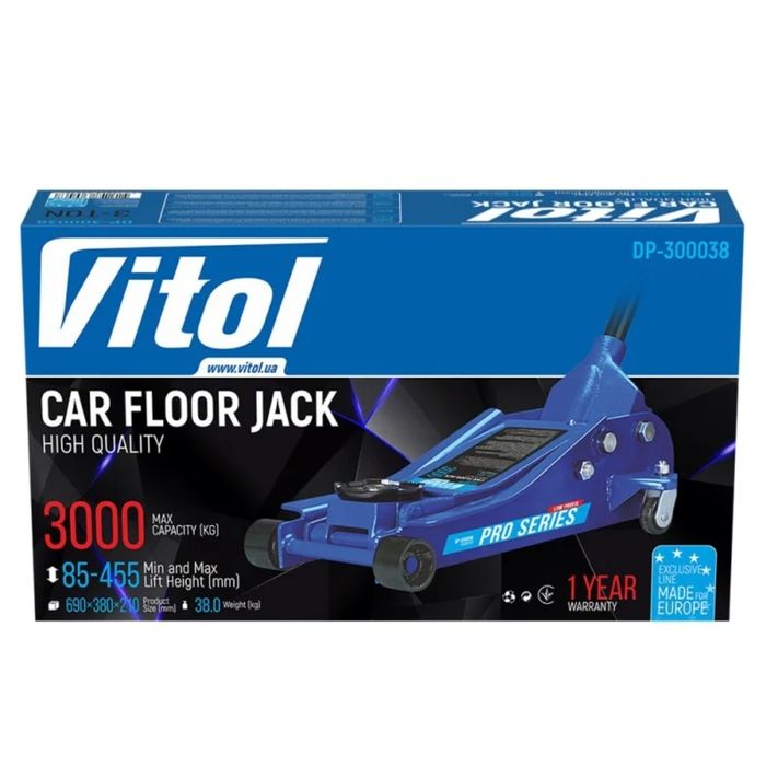 Донкрат Vitol 3 T підкатний