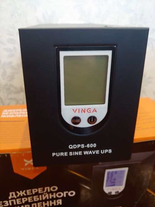 Источник бесперебойного питания Vinga QDPS-600 + Акумулятор OUTDO