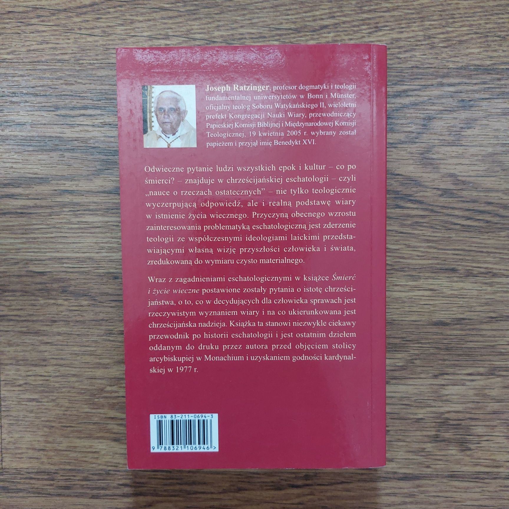 Śmierć i życie wieczne Joseph Ratzinger