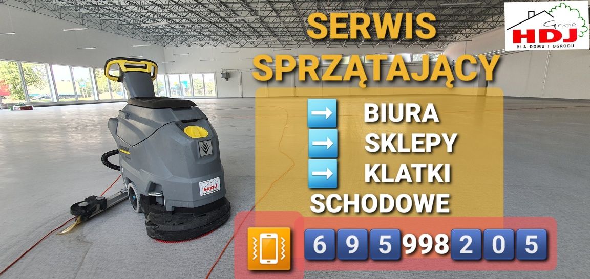 SERWIS SPRZĄTAJĄCY. Obsługa Firm, Sklepów, Wspólnot, Spółdzielni