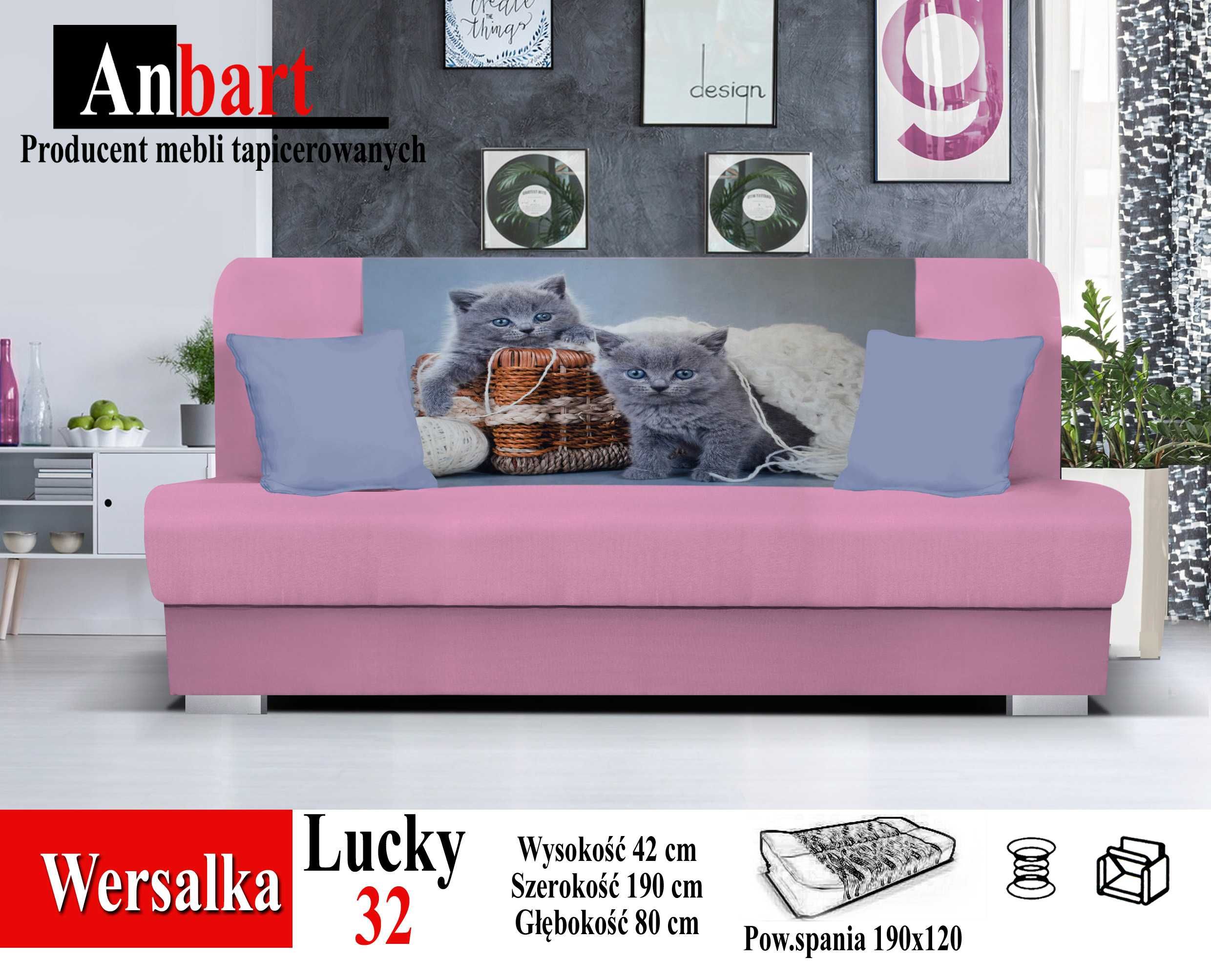 Wersalka 3D Kanapa Sofa Łóżko Rozkładana Okazja Producent  Dostawa