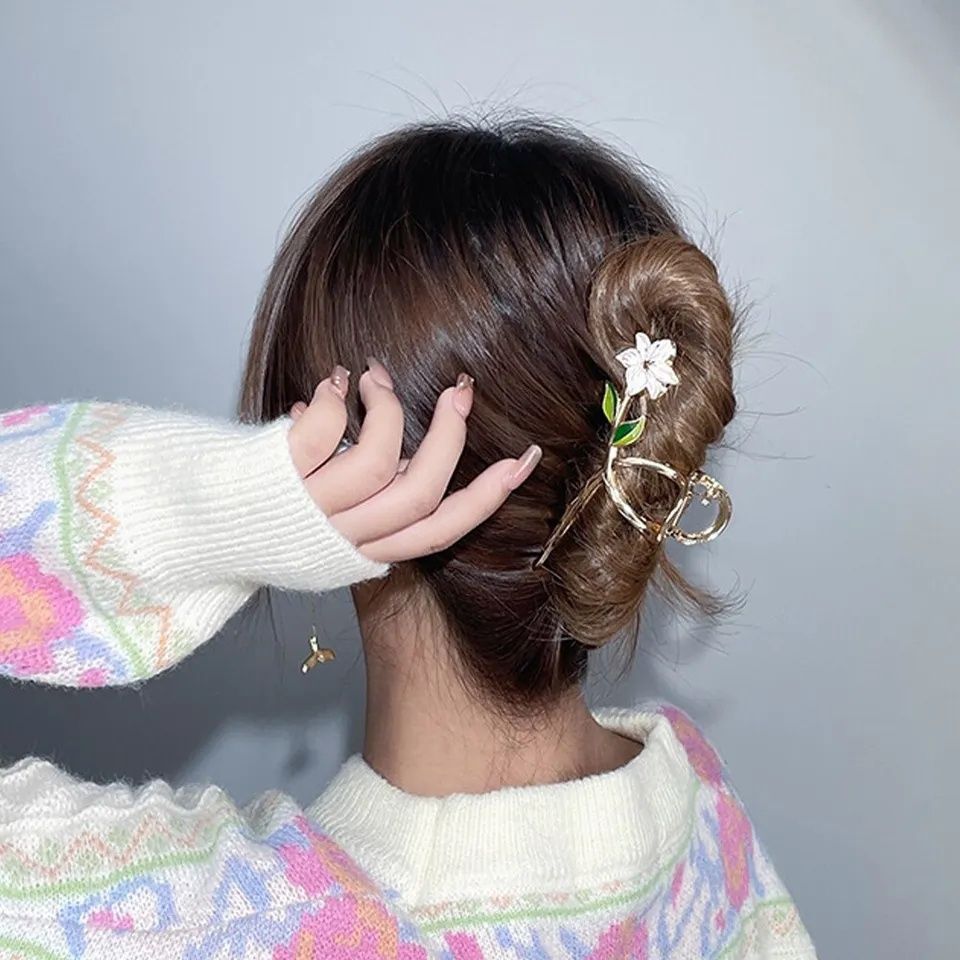 Заколка для волосся квіти