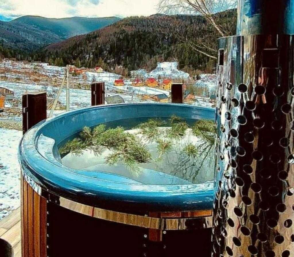 Balia Ogrodowa Jacuzzi SPA Hot Tub  Gorąca Beczka Bania Wellness