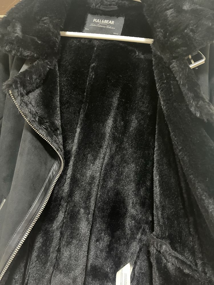 Casaco pelo preto