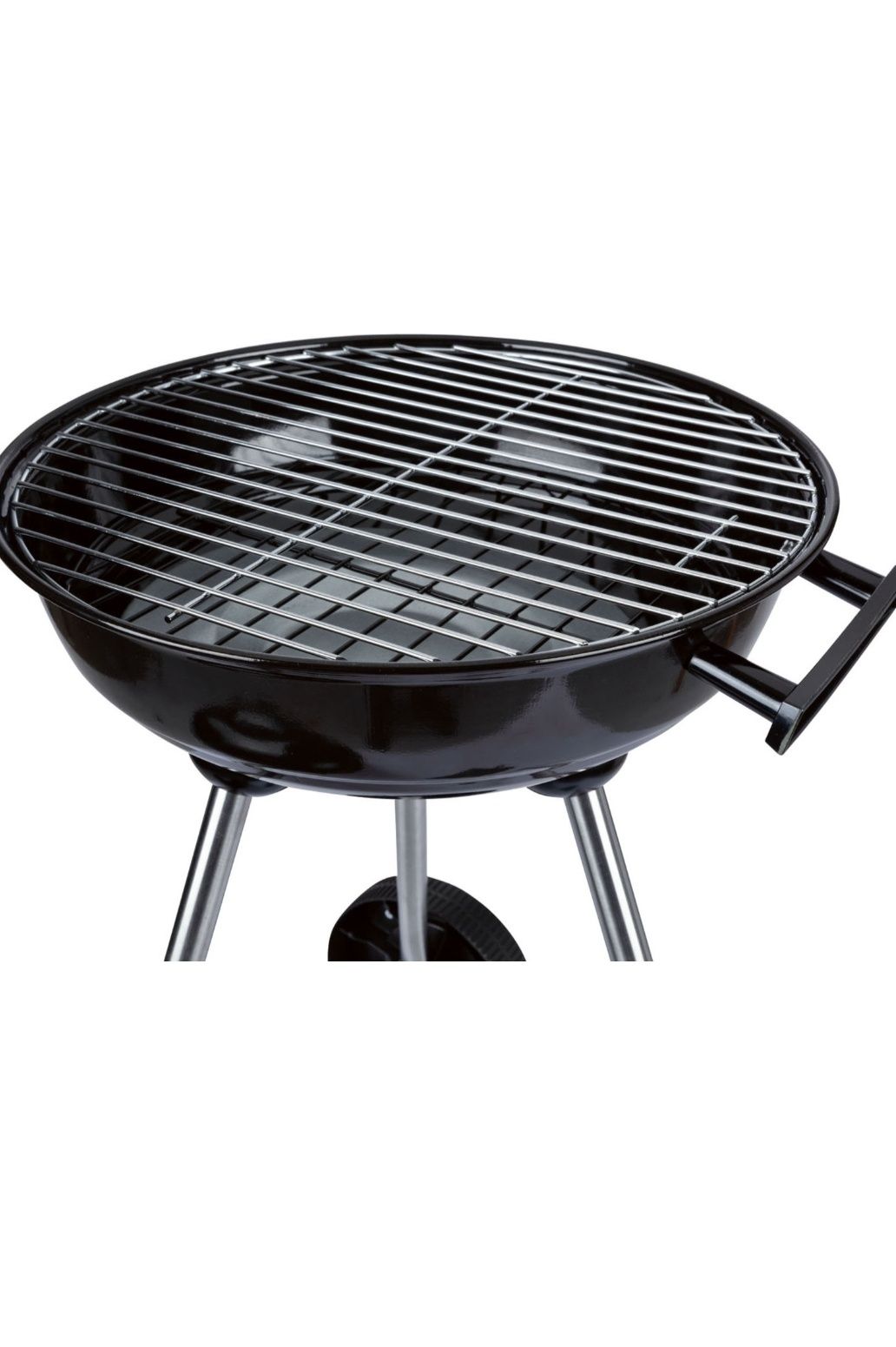 GRILLMEISTER Grill kulisty na kółkach, 34 cm