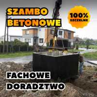 Szambo Betonowe Zbiornik betonowy na Deszczówkę Wodę Szamba PRODUCENT