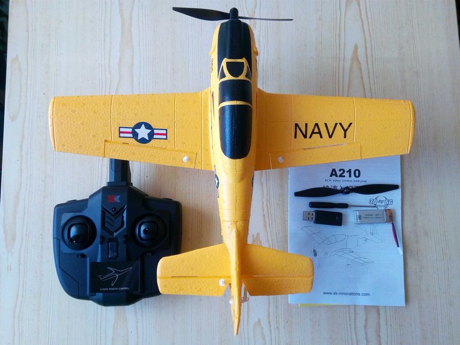 Samolot RC zdalnie sterowany A210 TROJAN 2,4G 4k