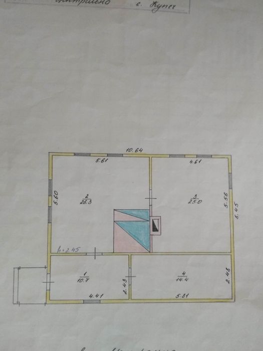 Дом в селе Купеч возможен  обмен