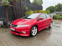 Honda Civic piękna czerwona Honda, szybsza niż wygląda :-)