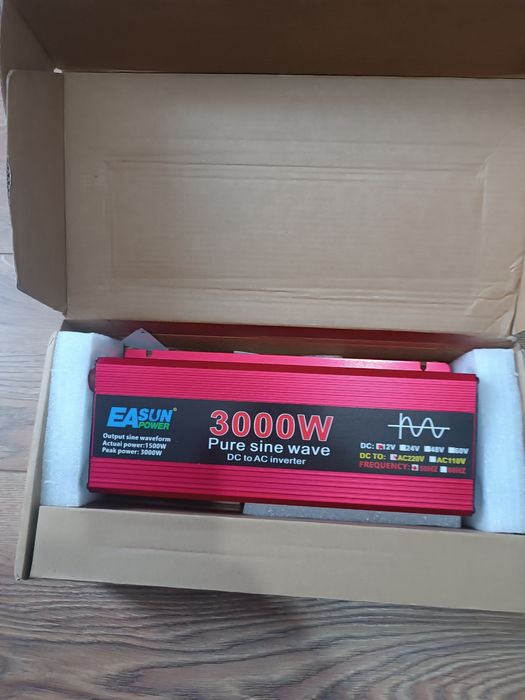 Інвертор 24в 220в 3000w синусоїда