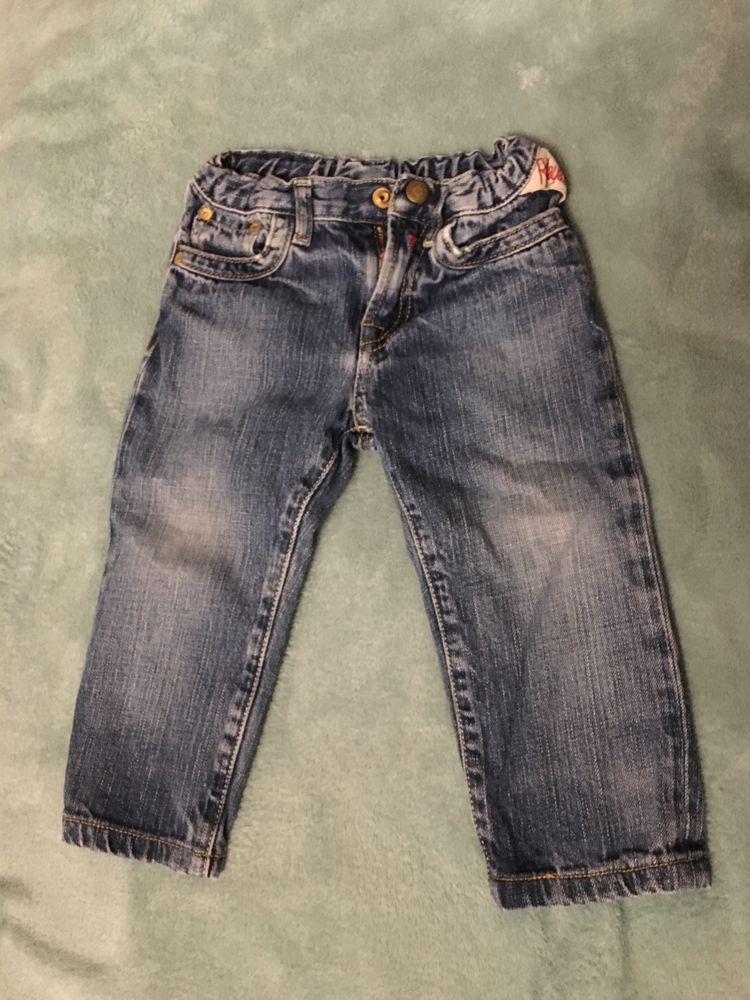 jeansy dziecięce spodenki replay & sons spodnie 24 miesiące