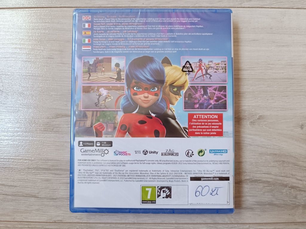 Nowa gra PS5 - Miraculous Rise Of The Sphinx