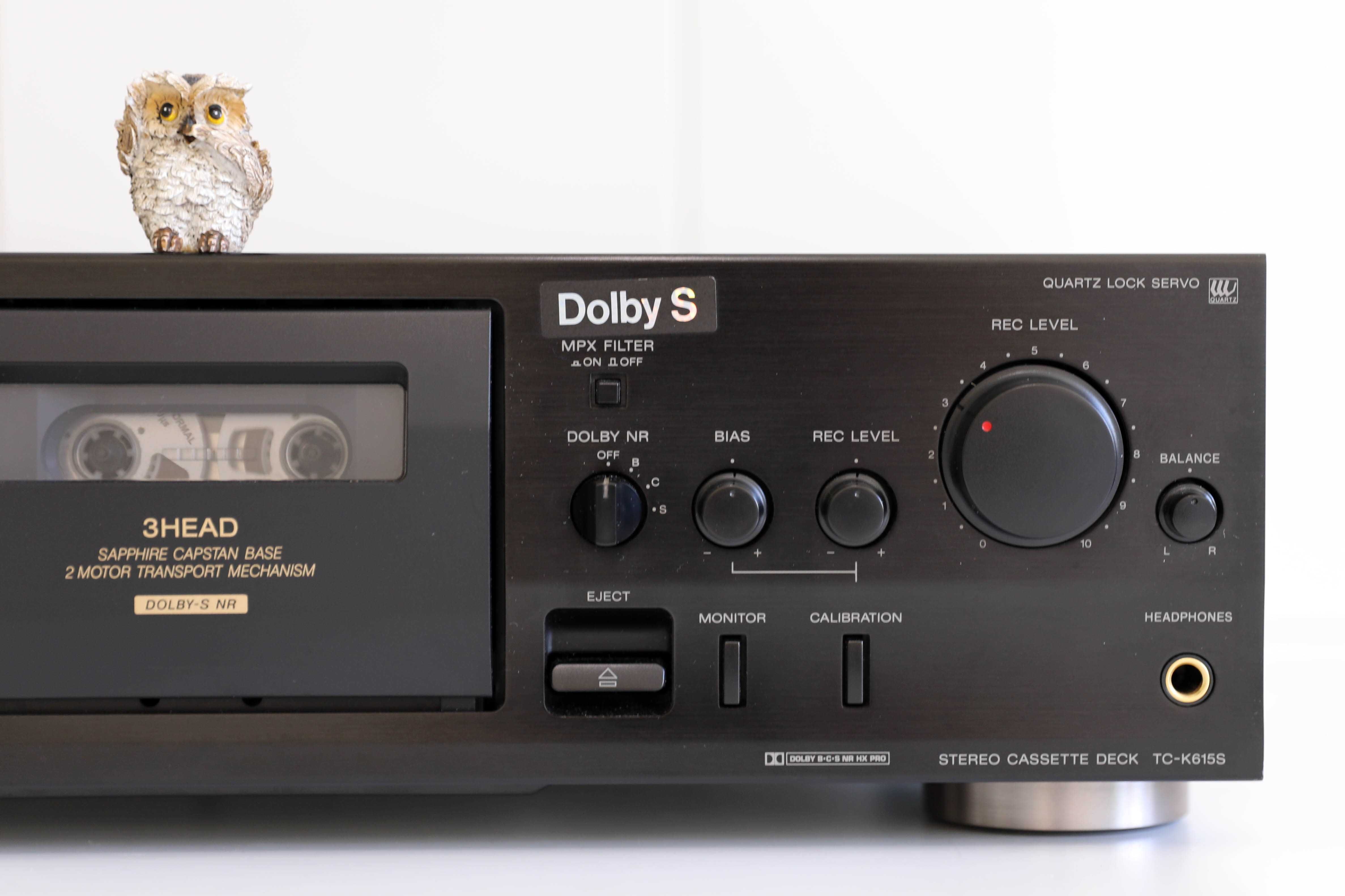 Sony TC-K615S Tape Deck Cassetes 3 cabeças