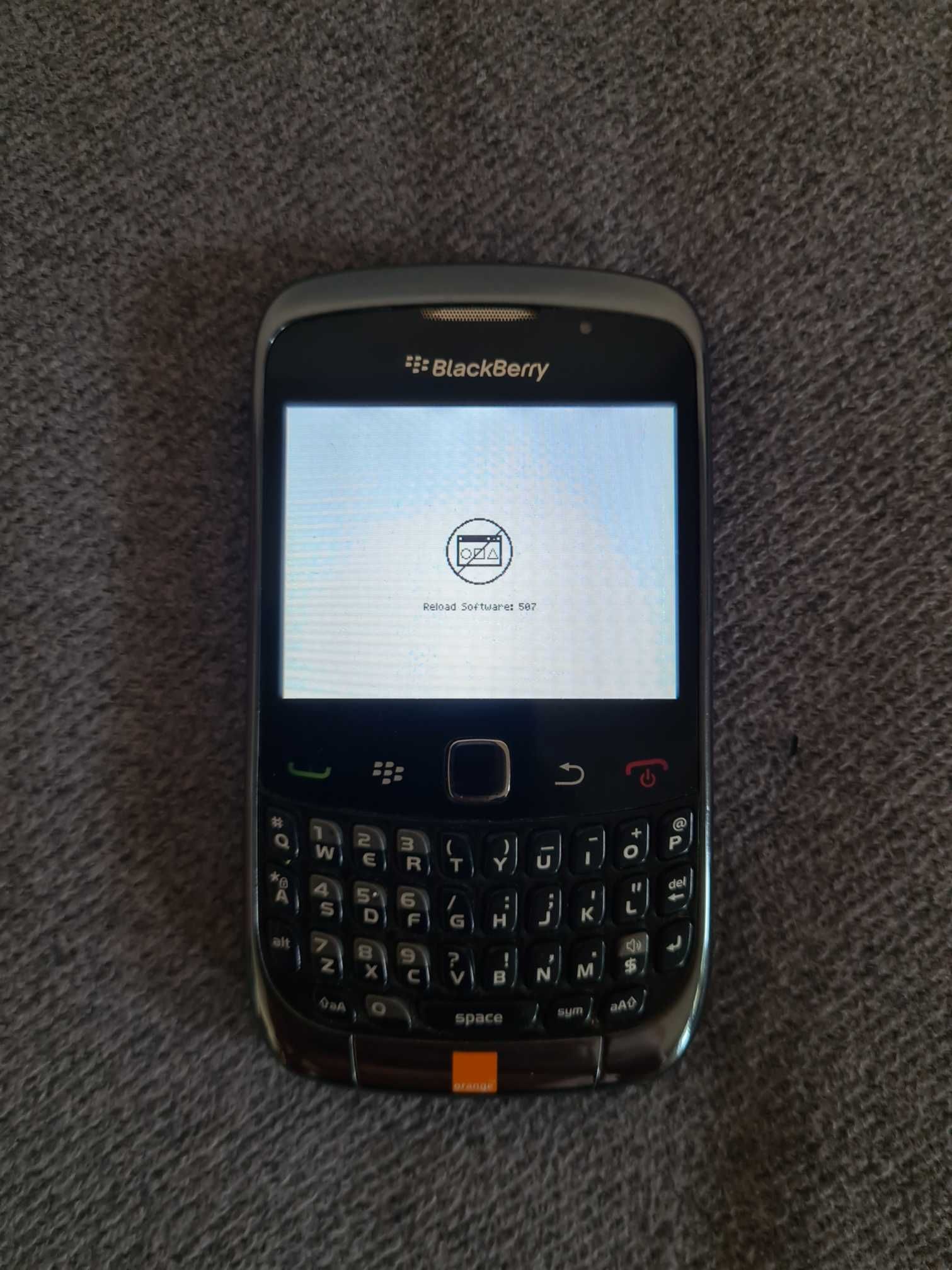 Blackberry Curve 9300 Błąd systemu. URLOP od 13 lipca do 26