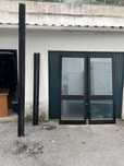 4 portas de vidro c/aro