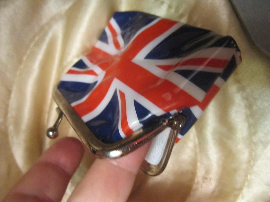 в коллекцию сувенир кошелек сумочка для мелочи британский флаг маленьк