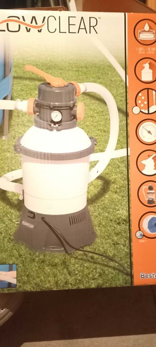 Basen bestway z poompą filtrującą i osprzętem